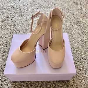 Madden Girl - Dion Platform, Size 5, BLUSH